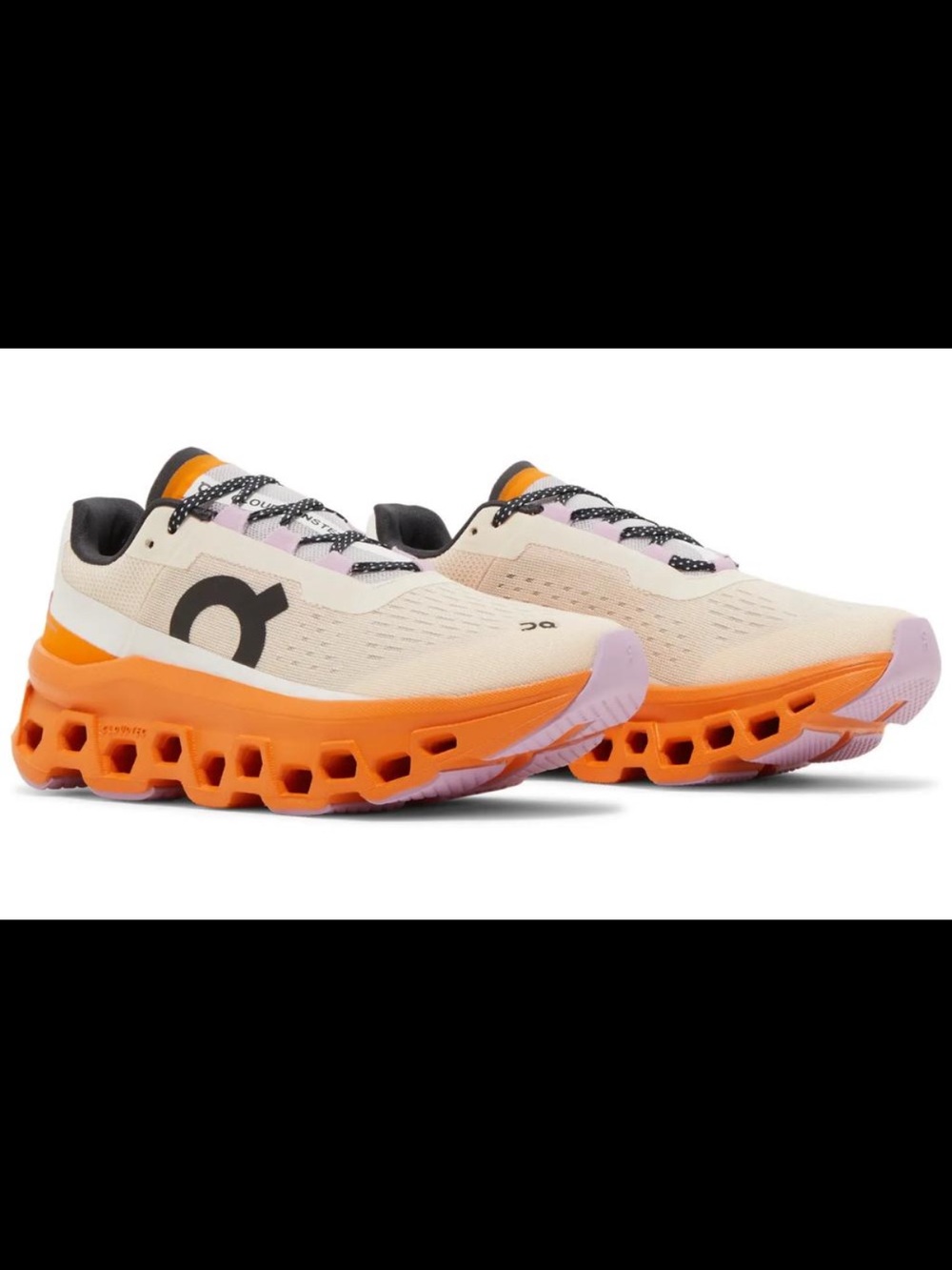 On Running Cloudmonster Fawn Turmeric Orange Sneakers Women's 7.5